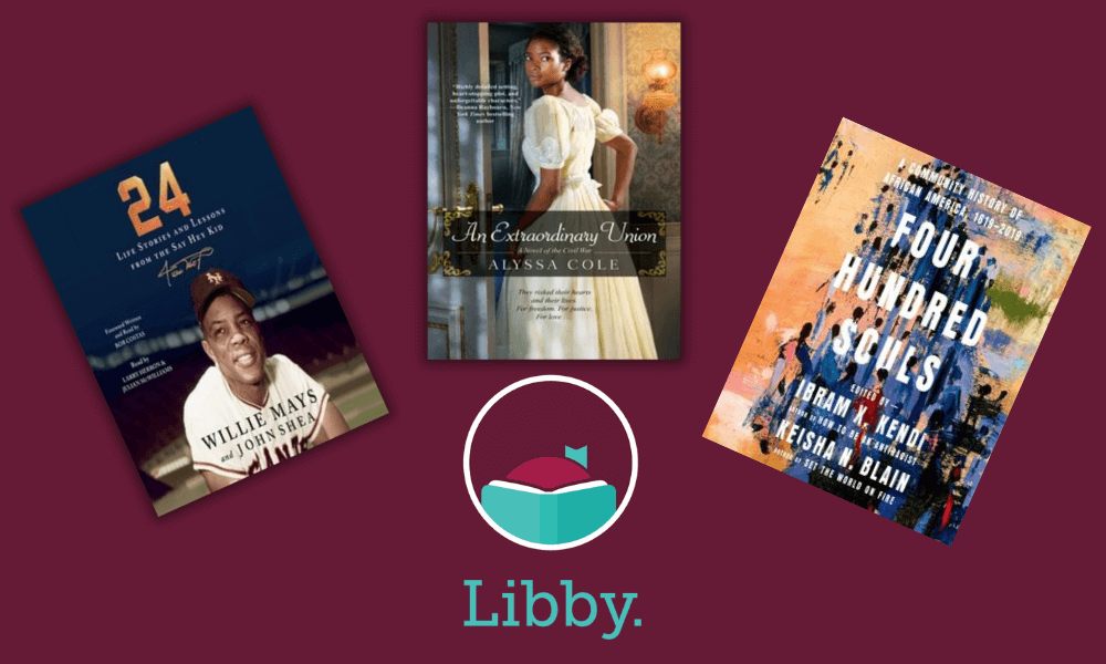 eBooks and audiobooks for adults through Libby/OverDrive!