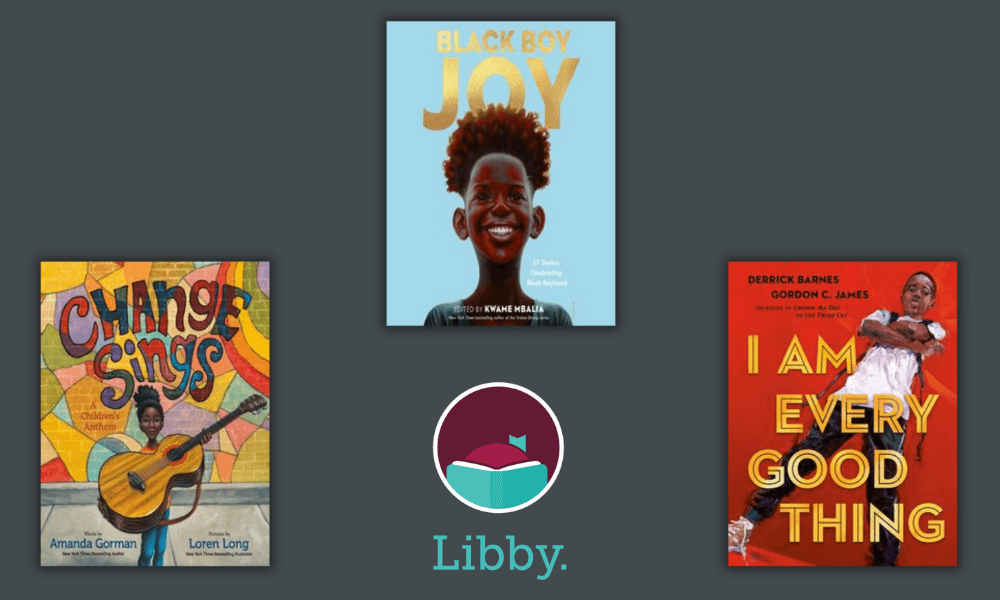 eBooks and audiobooks for kids through Libby/OverDrive!