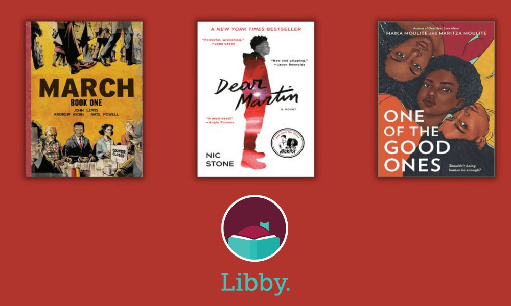 eBooks and audiobooks for young adults through Libby/OverDrive!