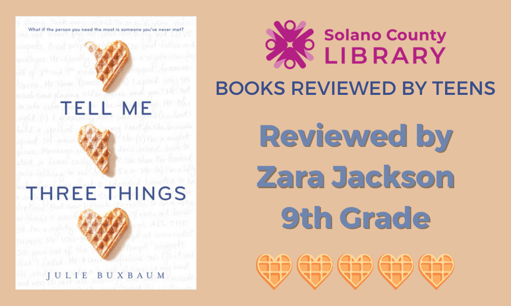 TELL ME THREE THINGS book review by Zara Jackson