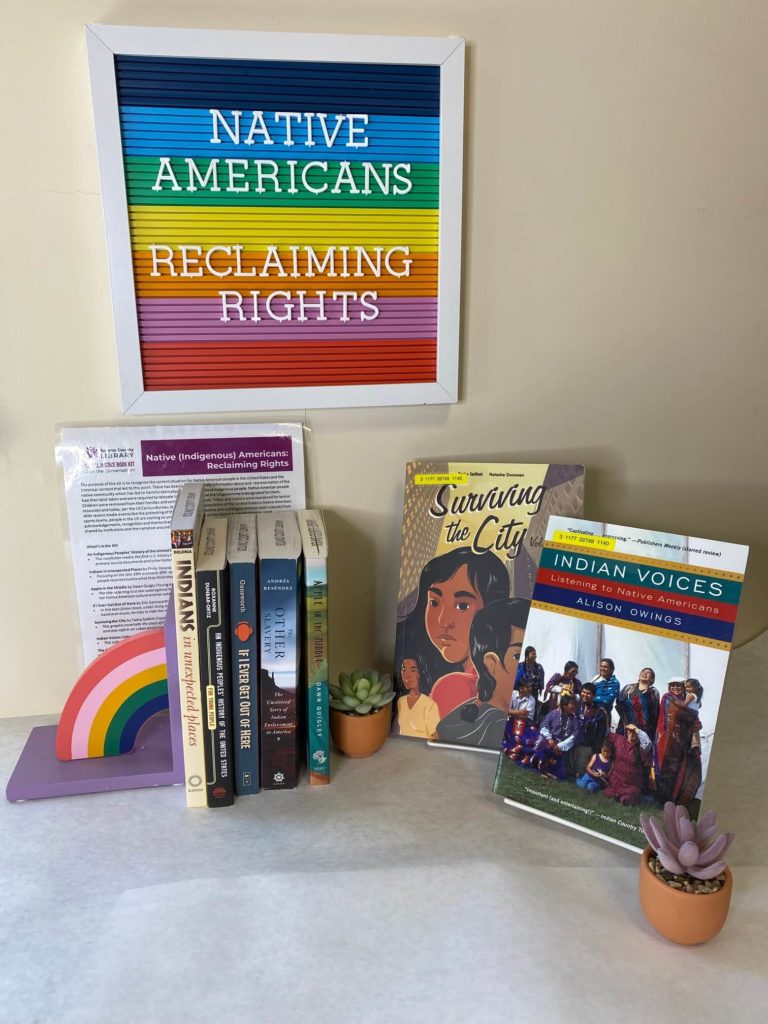 Native Americans Reclaiming Rights Social Justice Book Kit