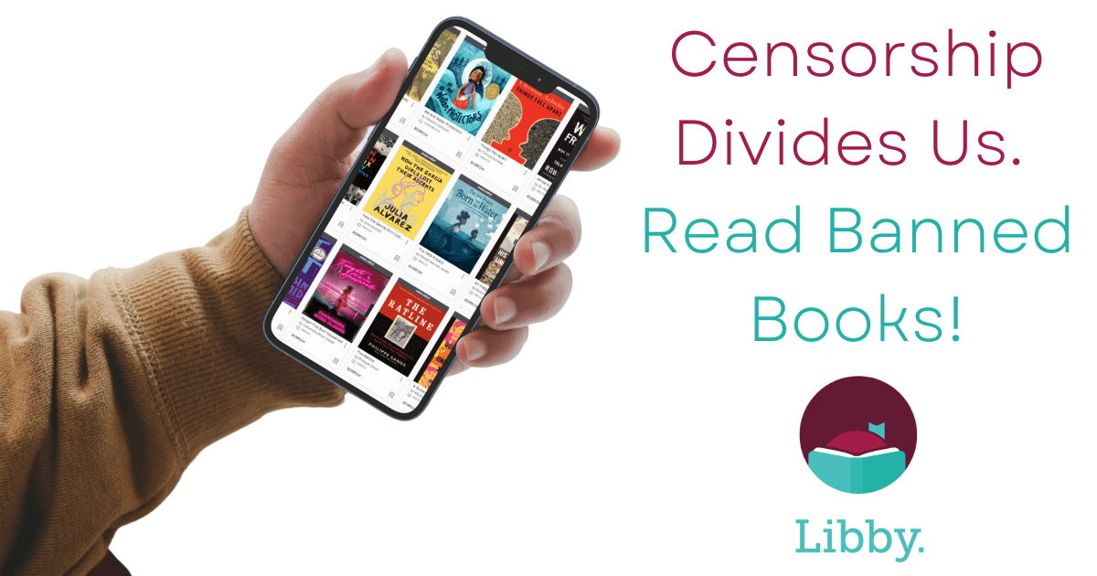 Read banned books through OverDrive/Libby with your Solano County Library card!